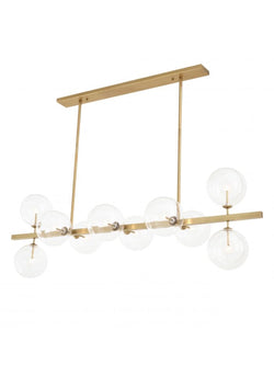 Chandelier - Largo - Brass finish